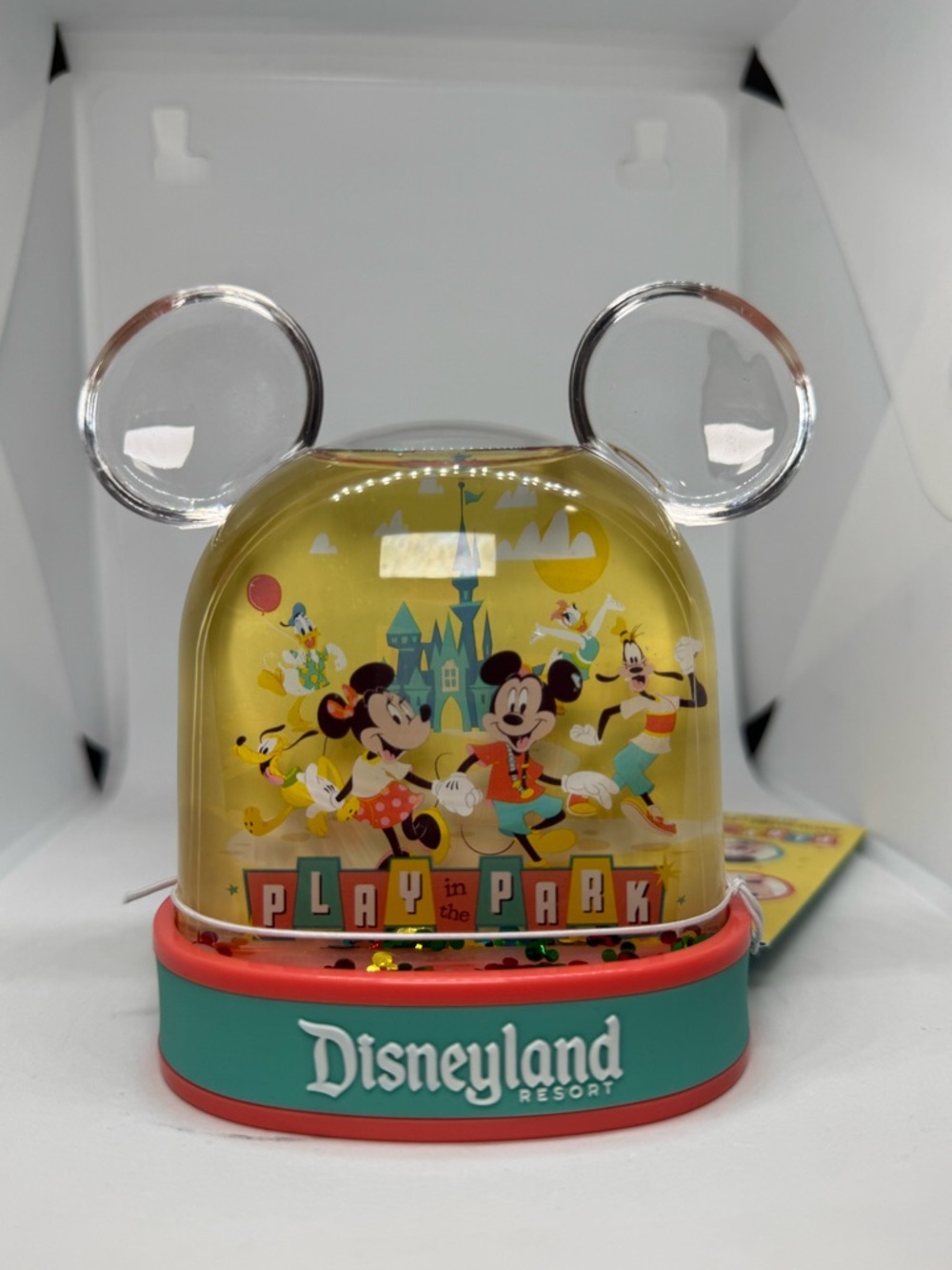 Disneyland Resort Disney Play in the Parks Mickey and Friends Snow Globe NEW